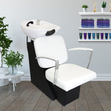 Salon Backwash Chair White - Used - Good