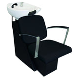 Salon Backwash Chair In Black - Like New