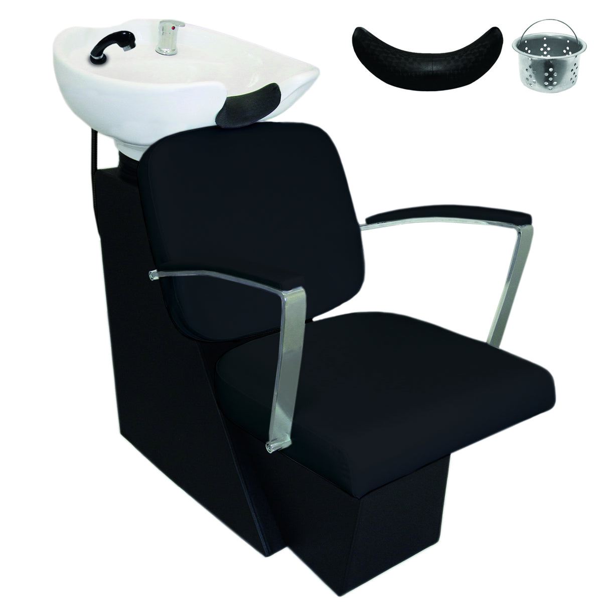 Salon Backwash Chair In Black - Like New