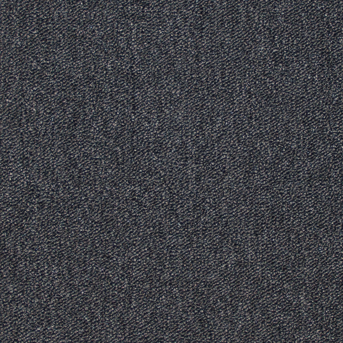 40 x Carpet Tiles 10m2 / Storm Blue & Charcoal Black - Like New