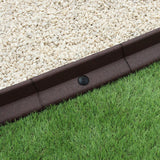 Flexible Lawn Edging Brown 1.2m x 4 - Used - Acceptable
