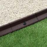 Flexible Lawn Edging Brown 1.2m x 18 - Used - Acceptable