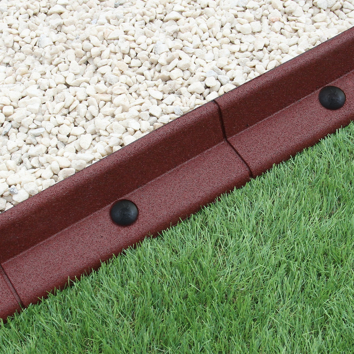 Flexible Lawn Edging Terracotta 1.2m x 6 - Like New