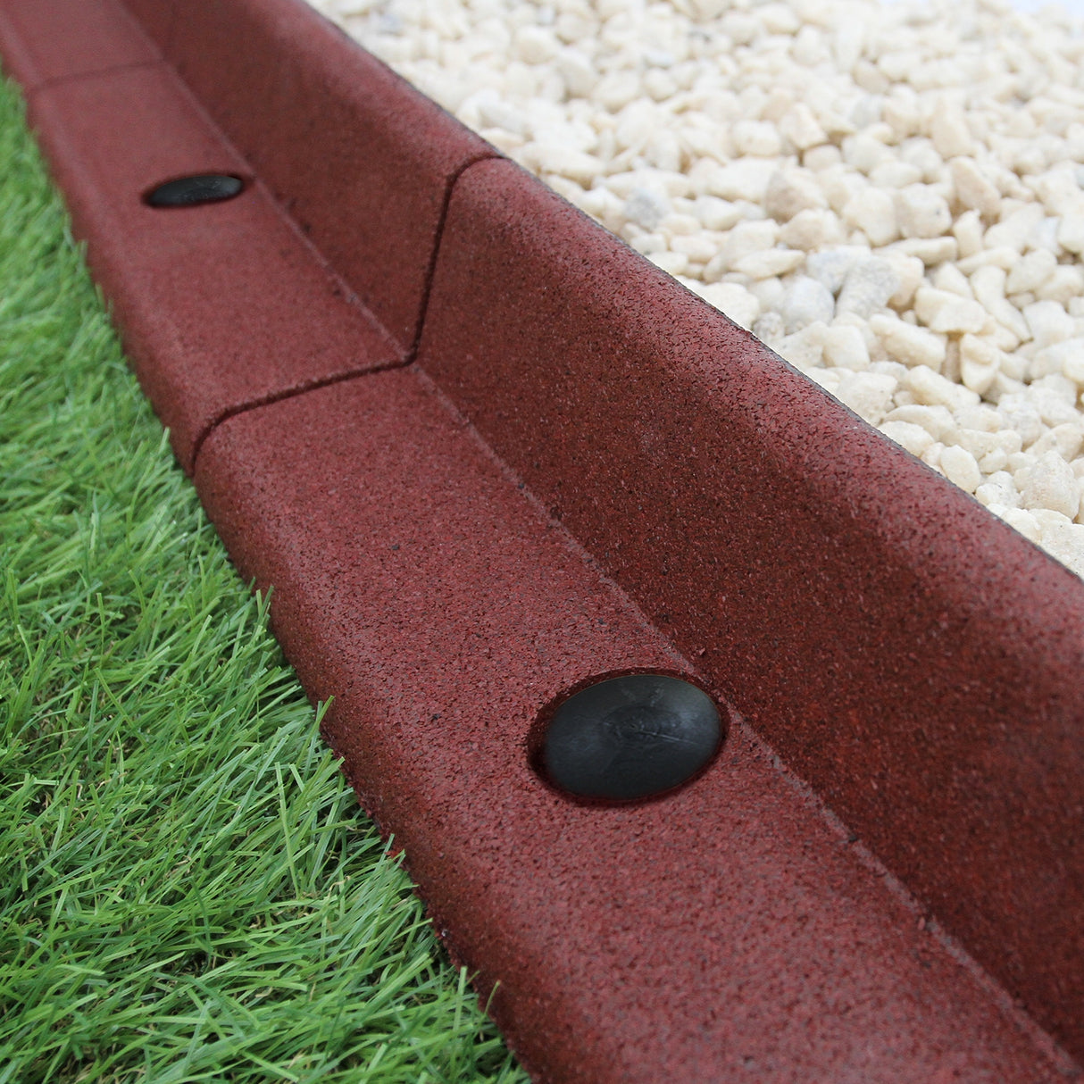 Flexible Lawn Edging Terracotta 1.2m x 40 - Used - Good