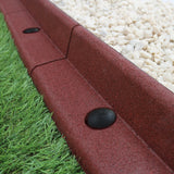 Flexible Lawn Edging Terracotta 1.2m x 40 - Used - Good