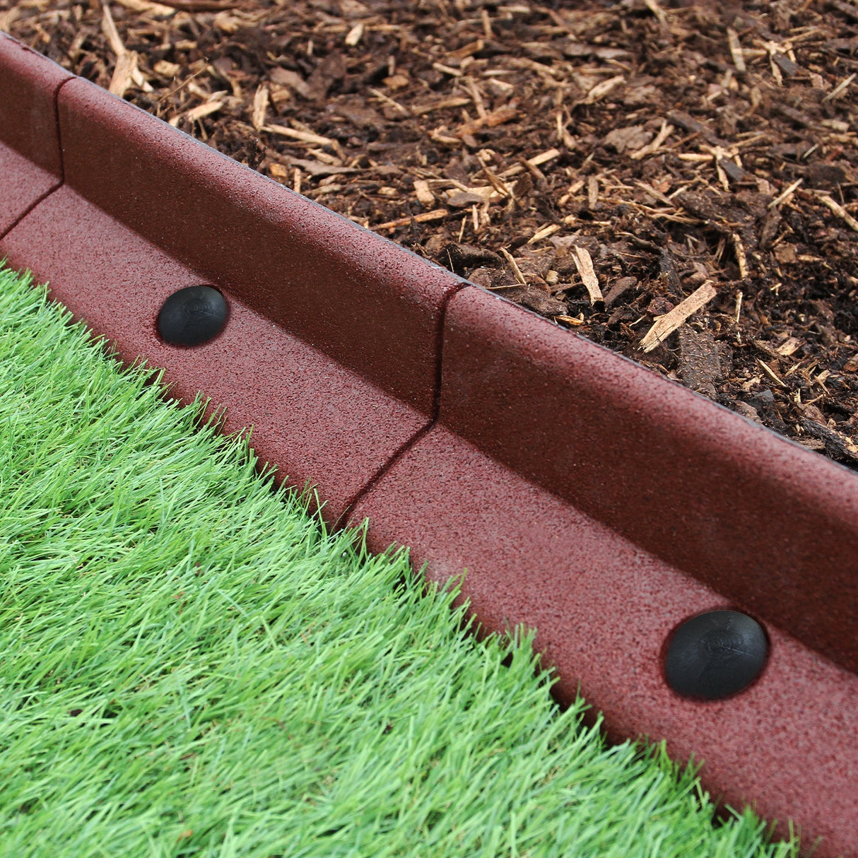 Flexible Lawn Edging Terracotta 1.2m x 6 - Like New