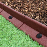 Flexible Lawn Edging Terracotta 1.2m x 6 - Like New