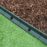 Flexible Lawn Edging Green 1.2m x 24 - Used - Good