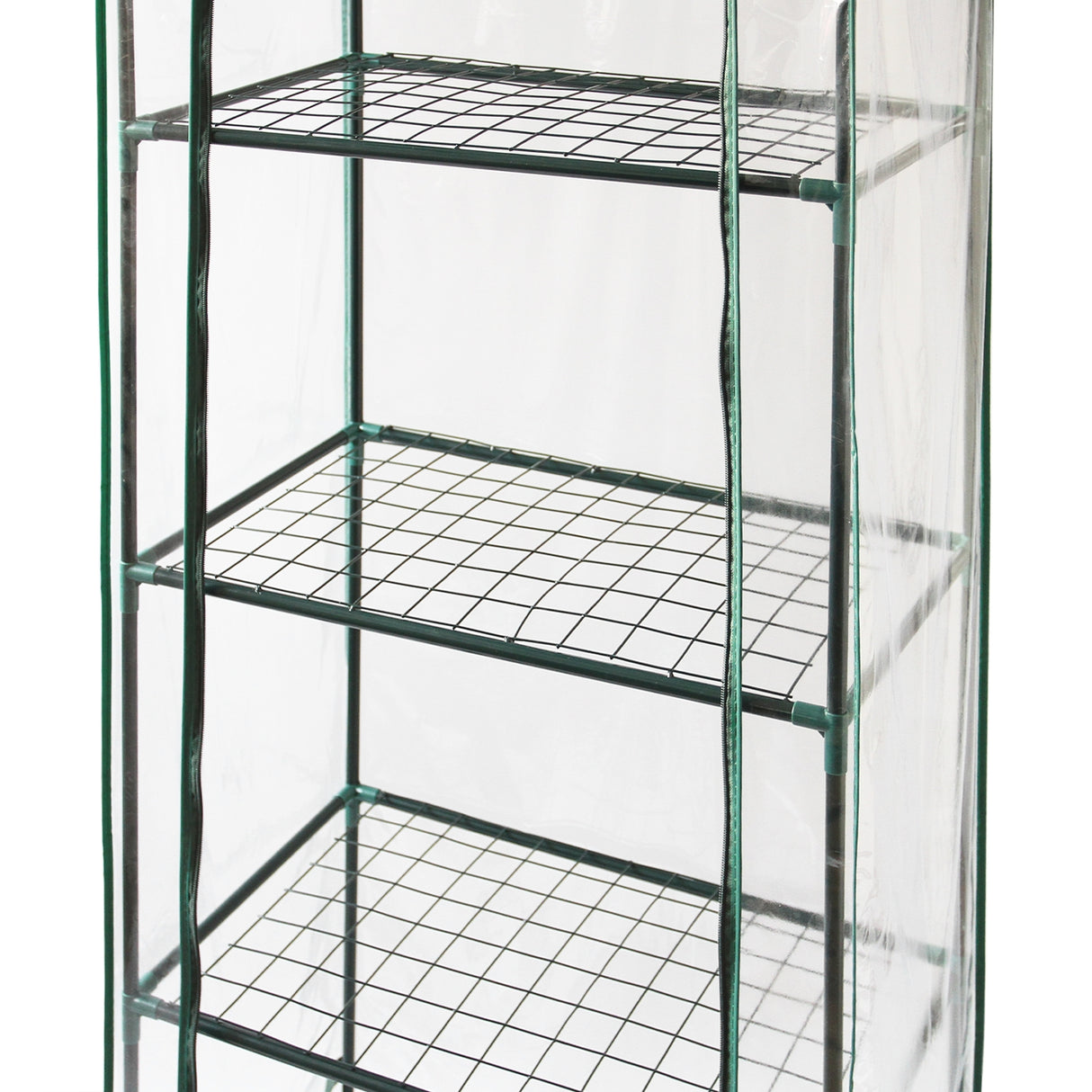 Mini Greenhouse 4 Tier with Plastic Cover - Used - Very Good