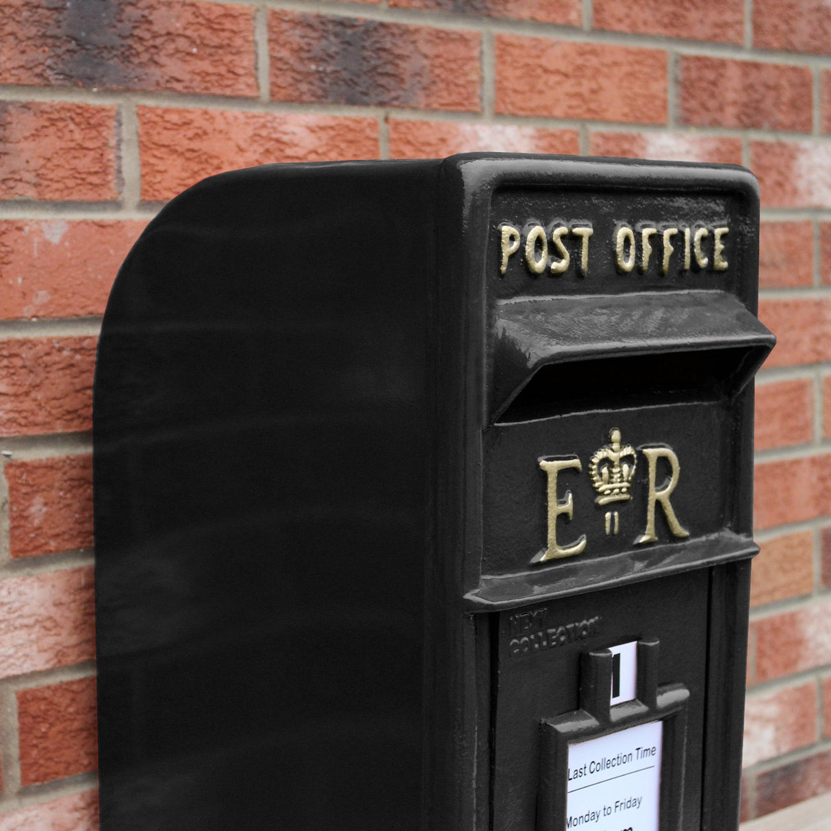 Black Royal Mail Post Box - Used - Very Good