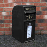 Black Royal Mail Post Box - Used - Very Good