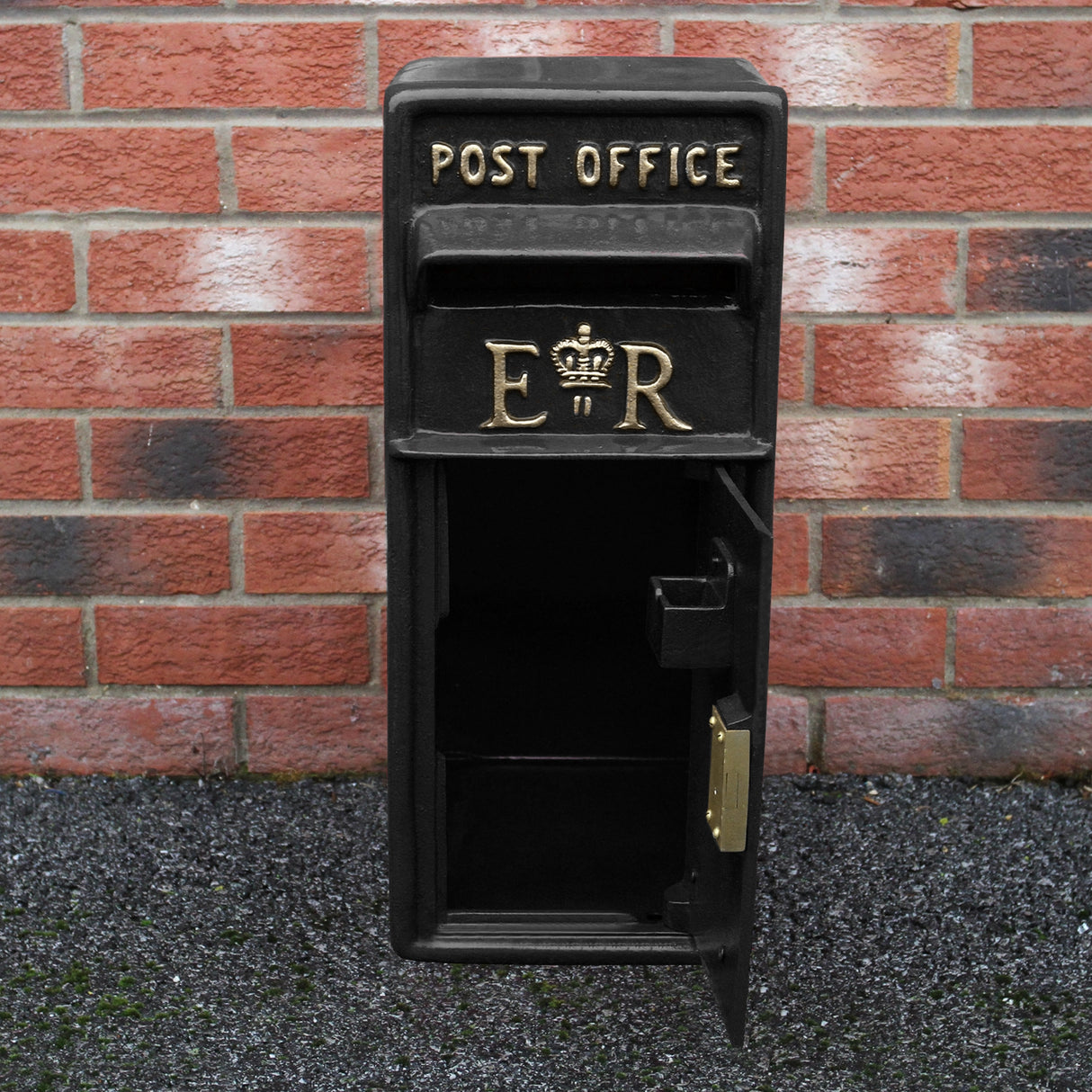 Black Royal Mail Post Box - Used - Very Good