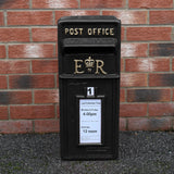 Black Royal Mail Post Box - Used - Good