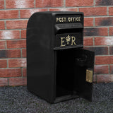 Black Royal Mail Post Box - Used - Good