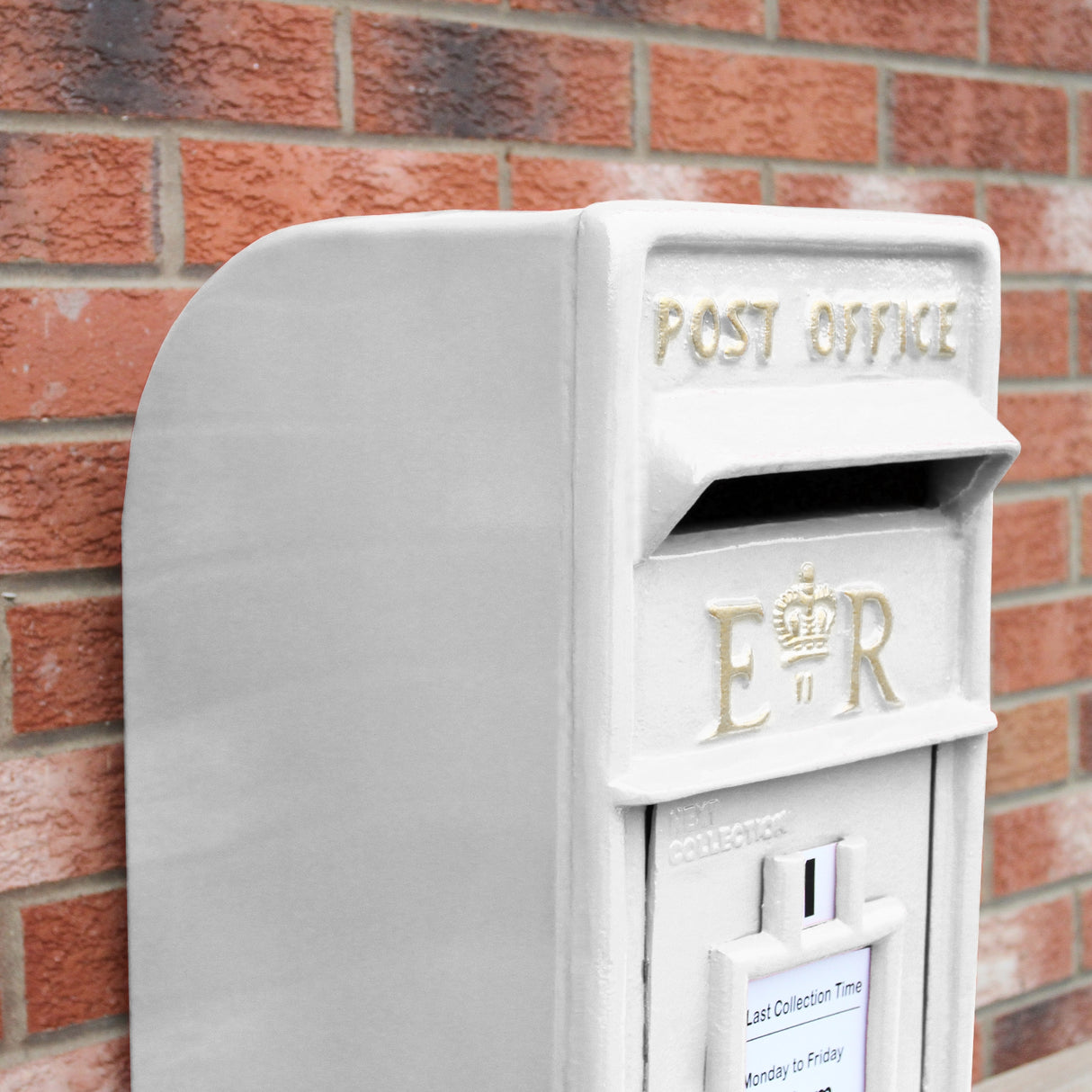 White Royal Mail Post Box - Used - Acceptable