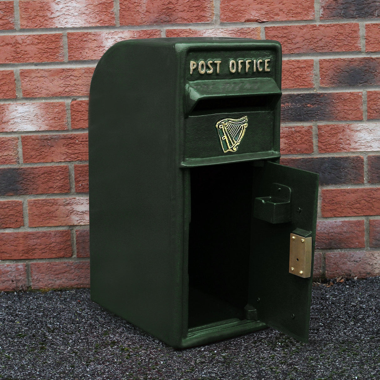 Green Irish Post Box - Used - Good