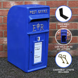 Blue Scottish Post Box - Used - Good