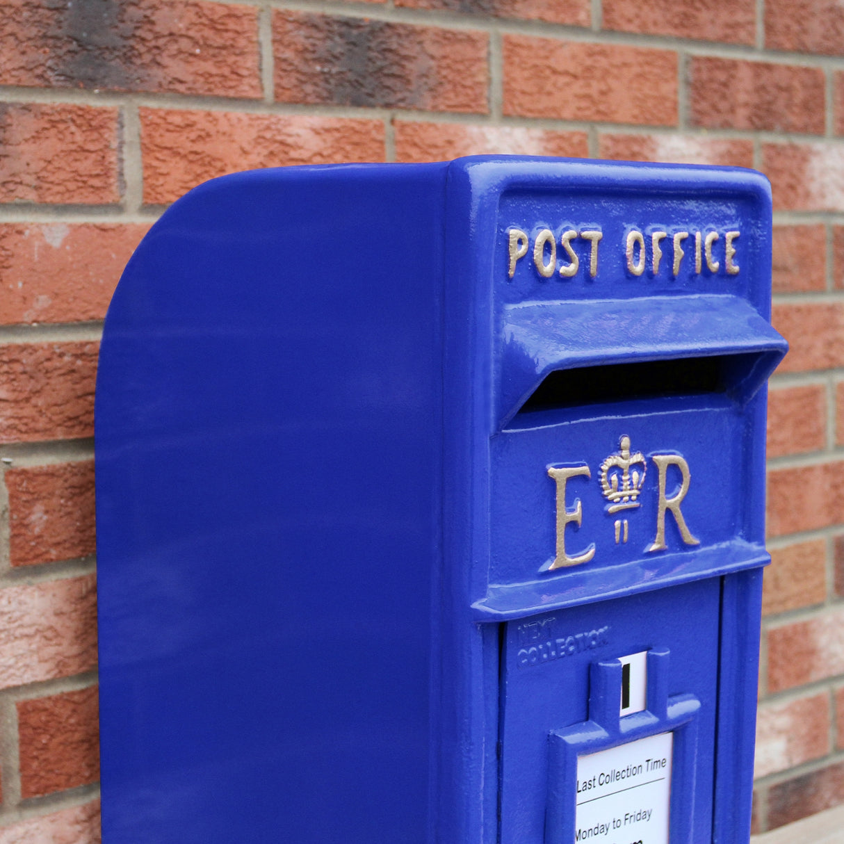 Blue Scottish Post Box - Used - Good
