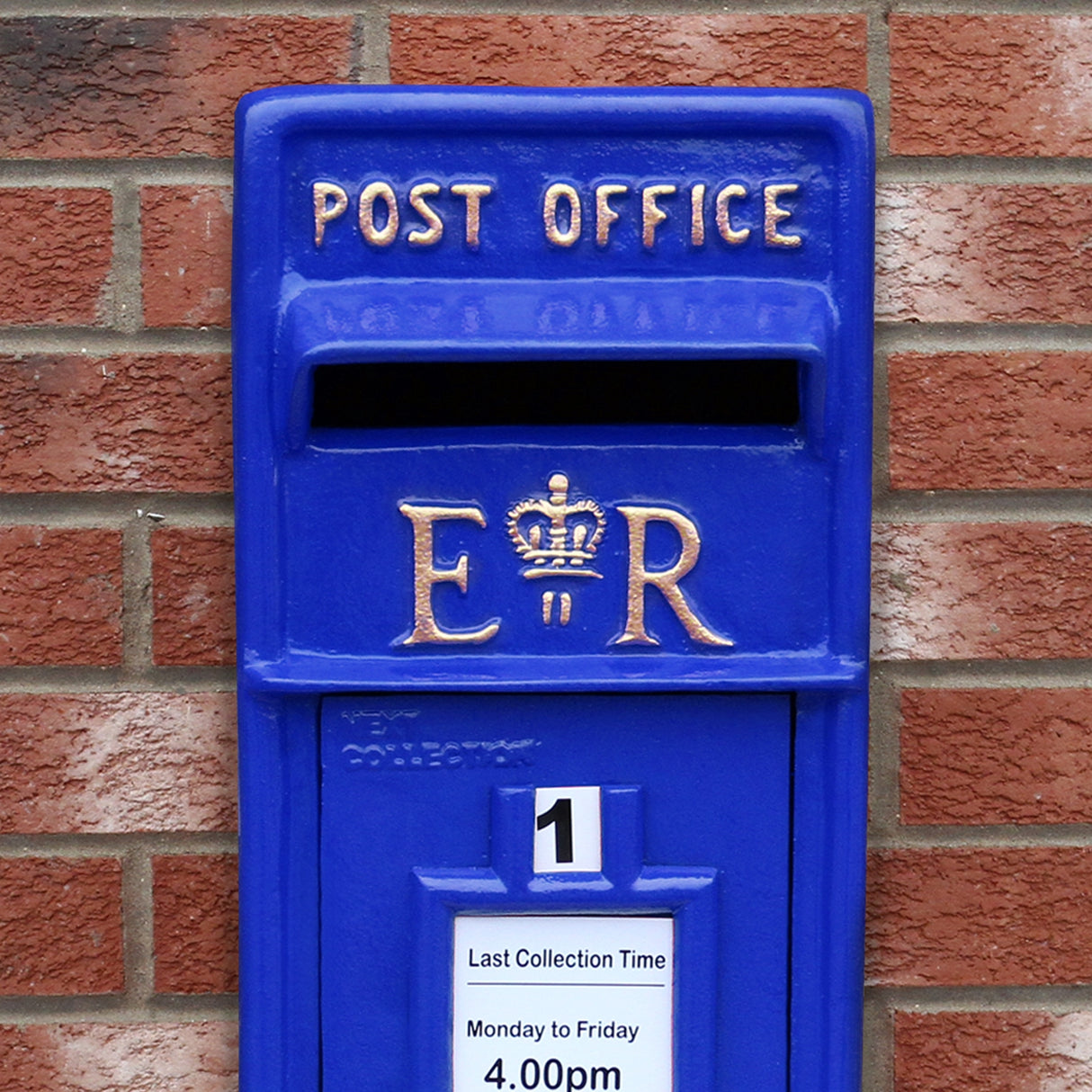 Blue Scottish Post Box - Used - Very Good