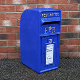 Blue Scottish Post Box with Stand - Used - Good