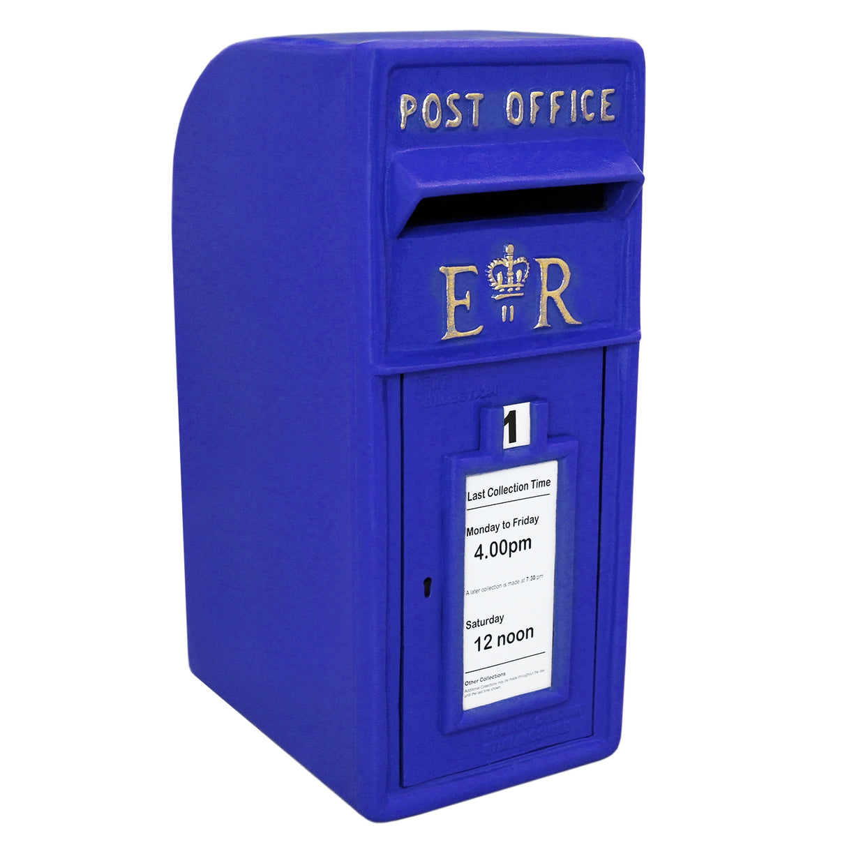 Blue Scottish Post Box - Used - Very Good