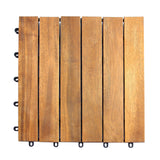 Wooden Decking Tiles - Used - Acceptable