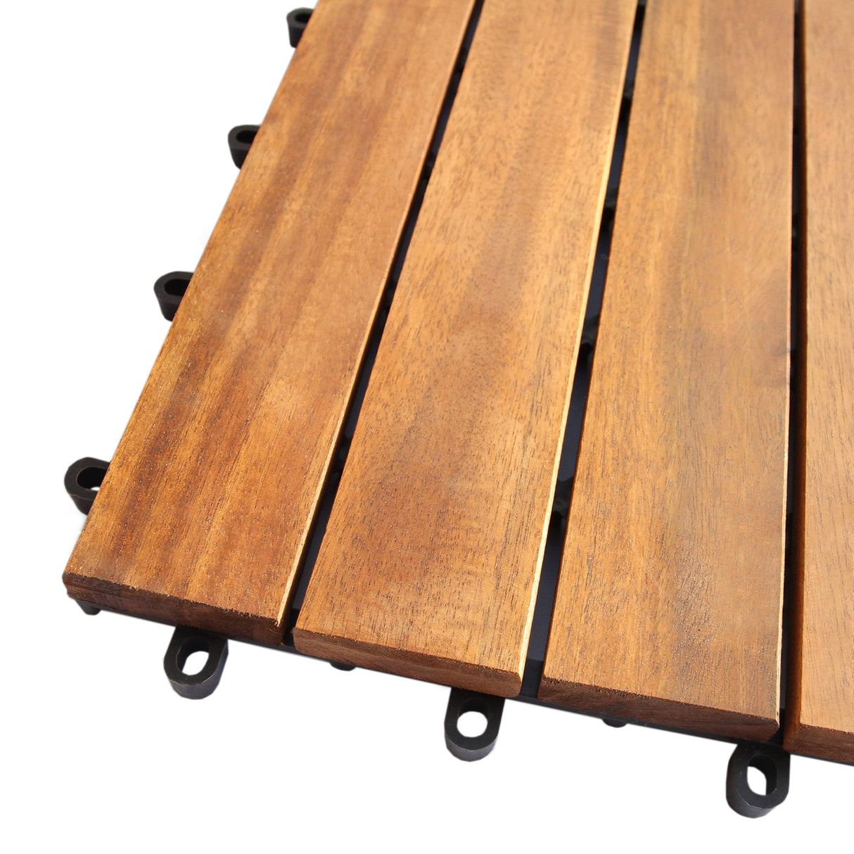 Wooden Decking Tiles - Used - Acceptable