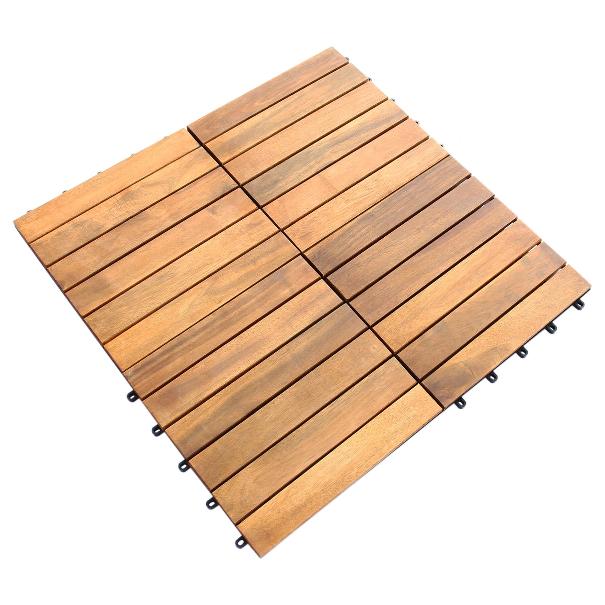 Wooden Decking Tiles - Used - Very Good