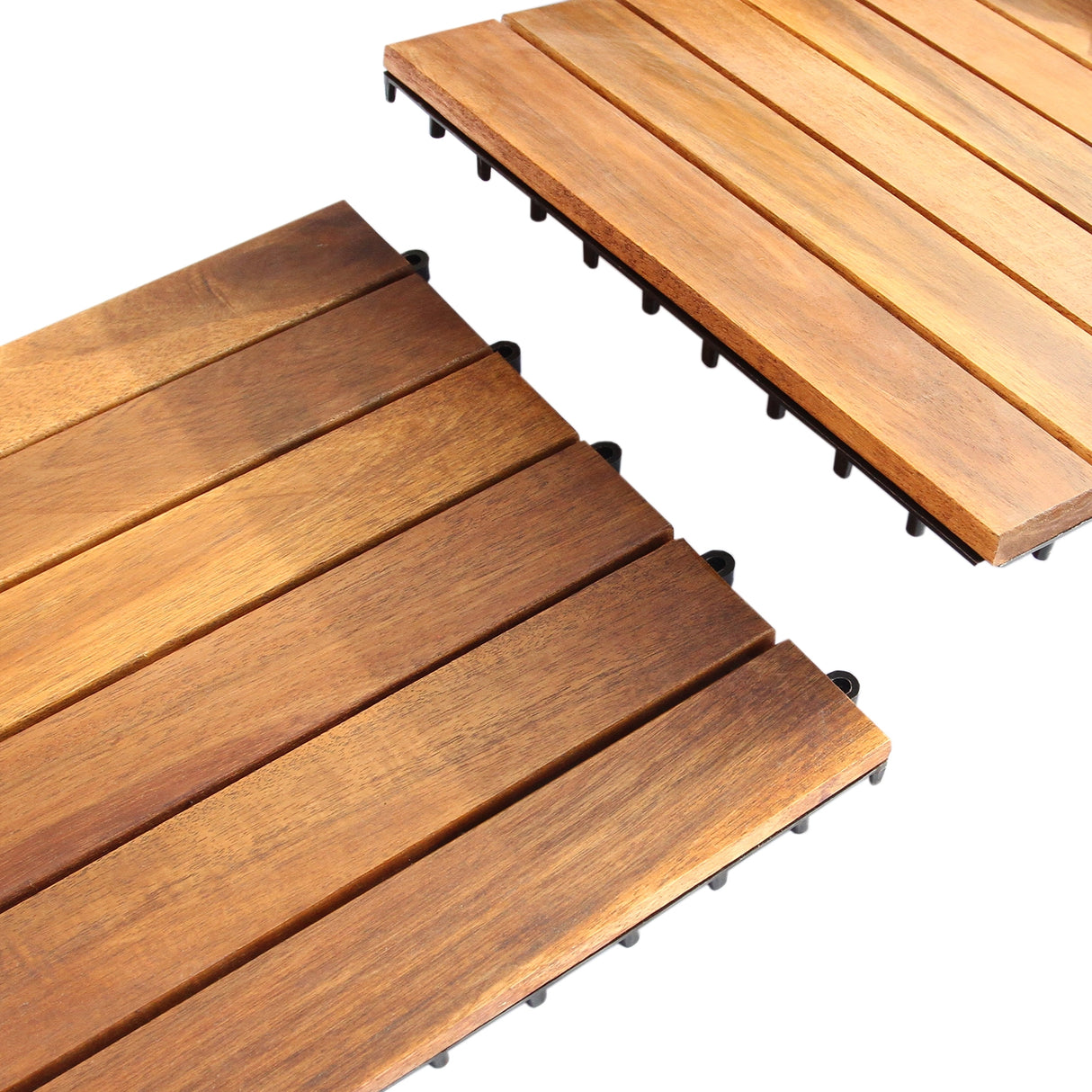 Wooden Decking Tiles - Used - Acceptable