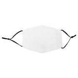Large Face Masks Sublimation Blanks / 10 Pack - Like New