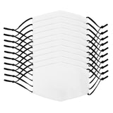 Large Face Masks Sublimation Blanks / 10 Pack - Like New