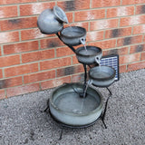 Grey 4 Tier Spilling Bowls Water Feature - Used - Good