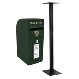 Green Irish Post Box with Stand - Used - Very Good