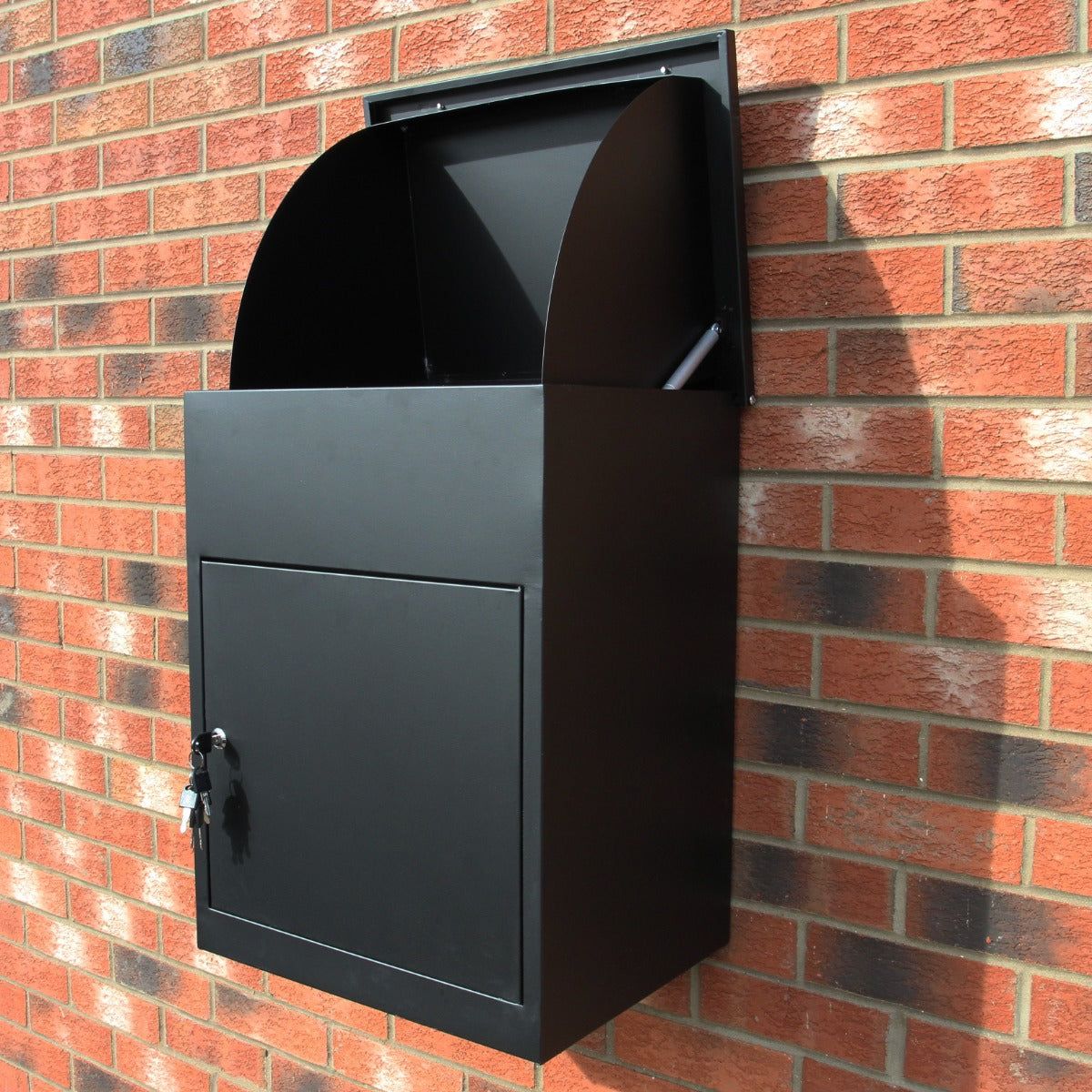 Black Parcel Post Box - Used - Acceptable