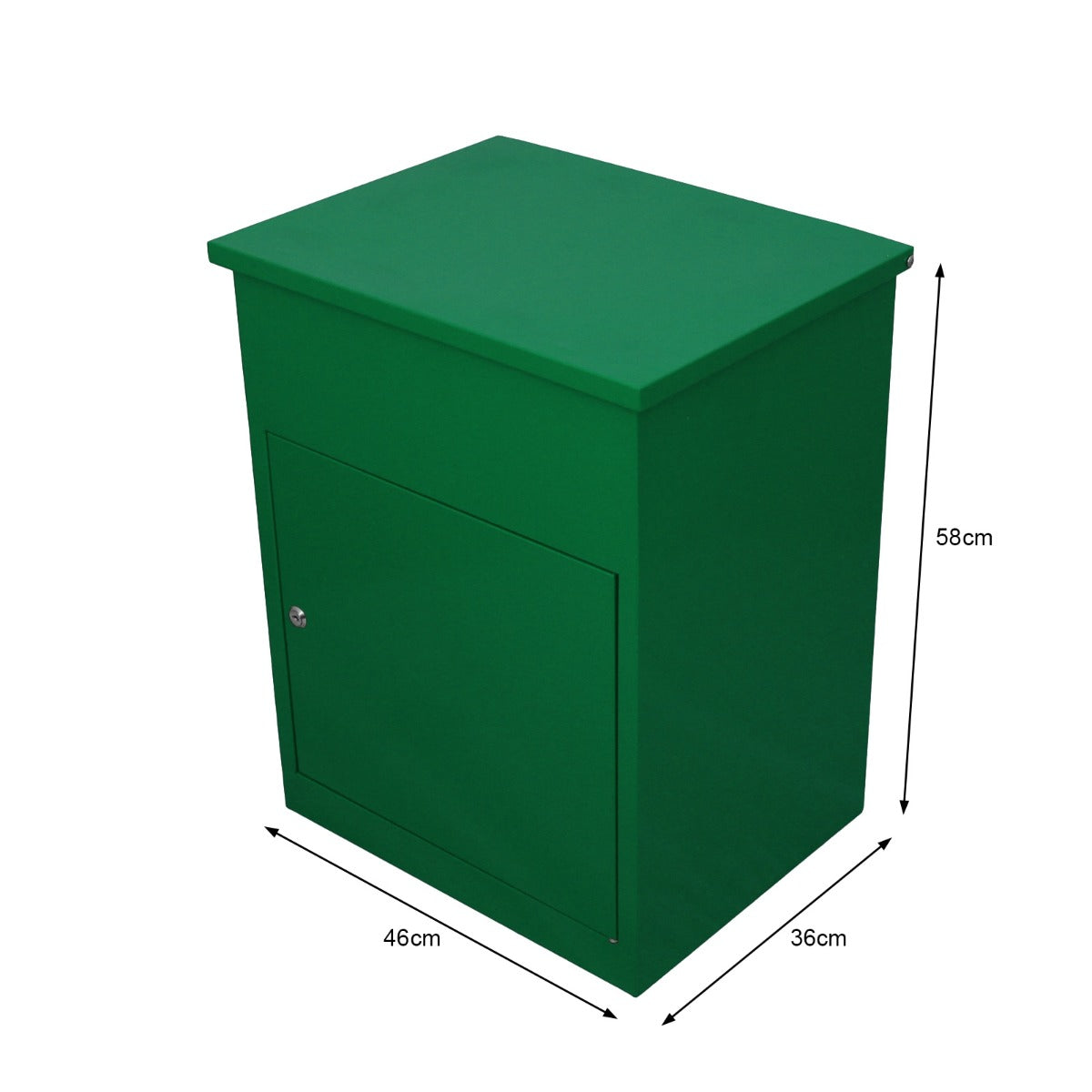 Green Parcel Post Box - Used - Very Good