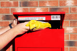 Red Parcel Post Box - Used - Acceptable