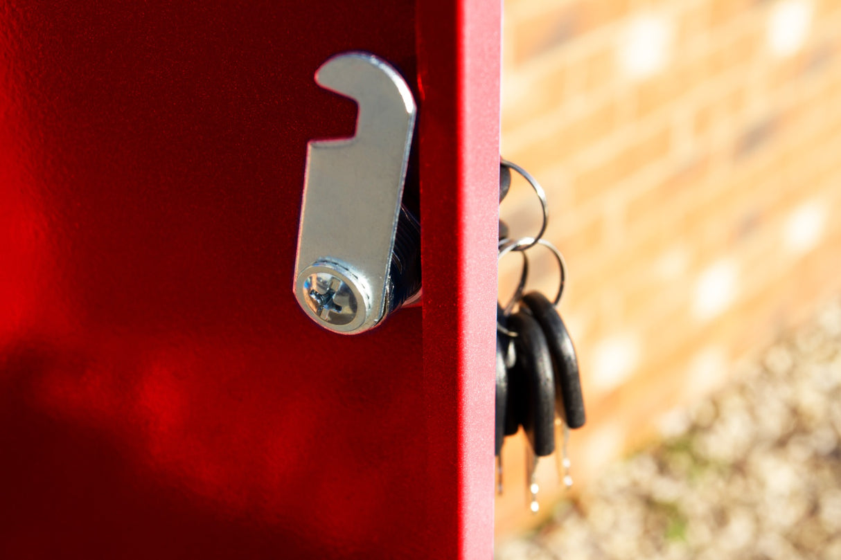 Red Parcel Post Box - Like New