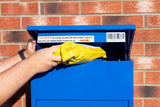 Blue Parcel Post Box - Used - Acceptable