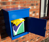 Blue Parcel Post Box - Used - Good