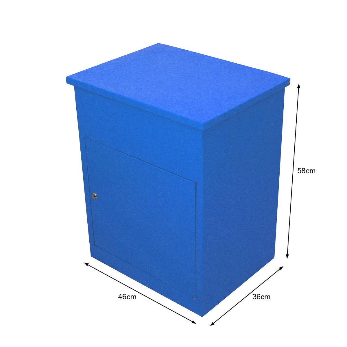 Blue Parcel Post Box - Used - Good