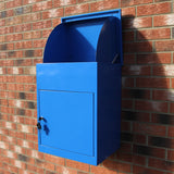 Blue Parcel Post Box - Used - Acceptable