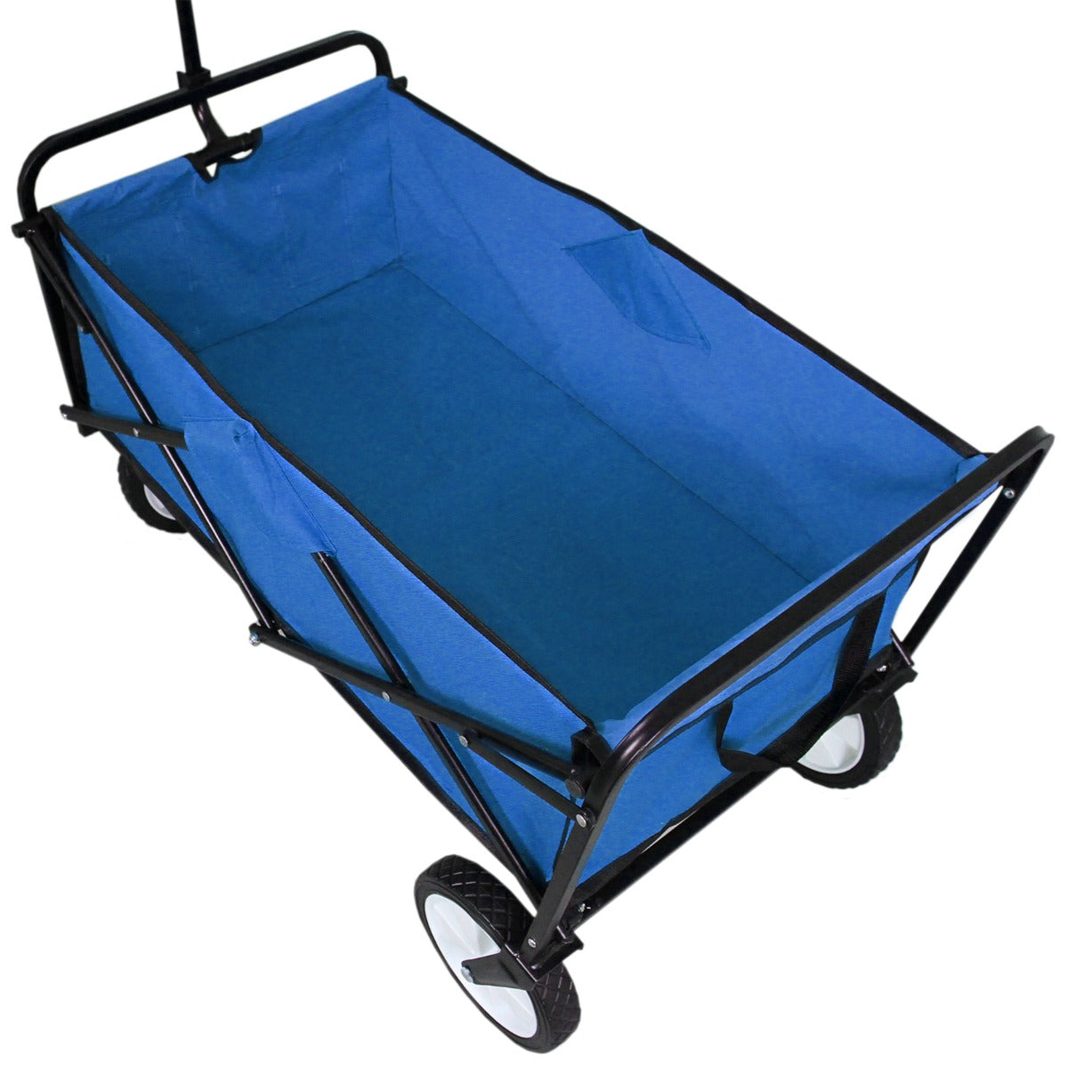 Foldable Garden Cart - Blue - Used - Acceptable