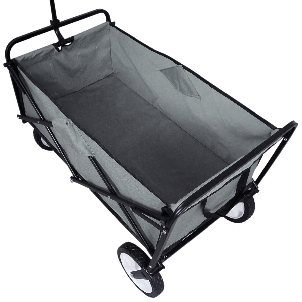 Foldable Garden Cart Grey - Used - Acceptable