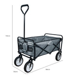 Foldable Garden Cart Grey - Used - Acceptable