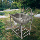 Stainless Steel Camping Sink - Portable - Used - Good