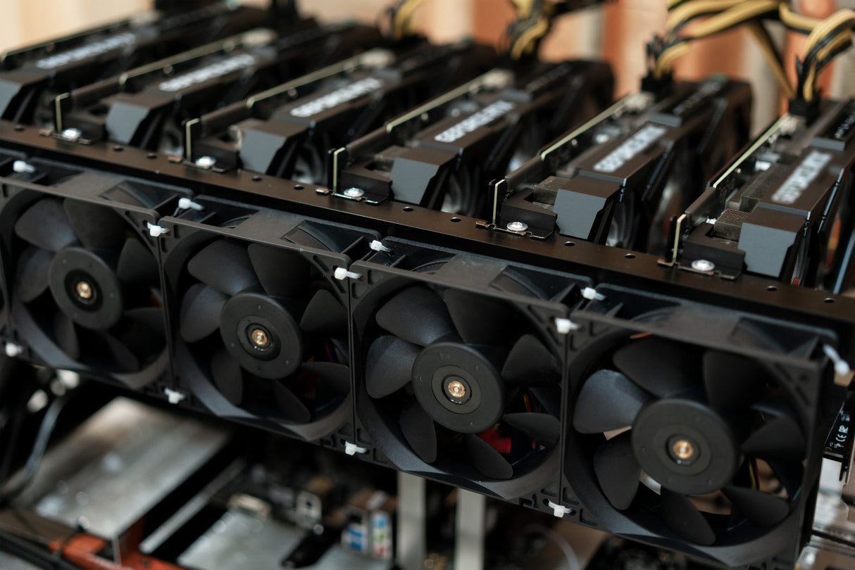 6-8 GPU Mining Rig Frame - Used - Very Good