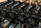 6-8 GPU Mining Rig Frame - Used - Very Good