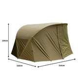 Fishing Bivvy 2-Man / 300cm with Overwrap - Used - Acceptable