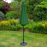 Green 2.7m LED Tilt Parasol - Like New