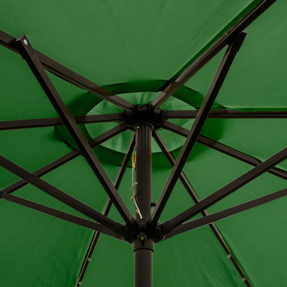 Green 2.7m LED Tilt Parasol - Like New